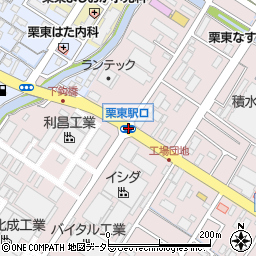 駅口周辺の地図
