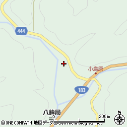 広島県庄原市西城町小鳥原1168周辺の地図