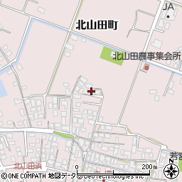 滋賀県草津市北山田町900-5周辺の地図