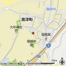島根県江津市渡津町1317周辺の地図
