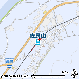 佐良山駅周辺の地図