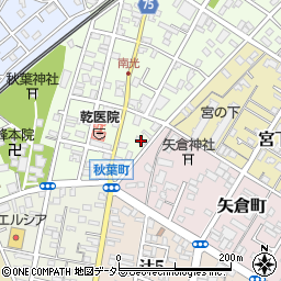 牧田建築周辺の地図