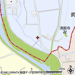 兵庫県多可郡多可町中区東安田173周辺の地図