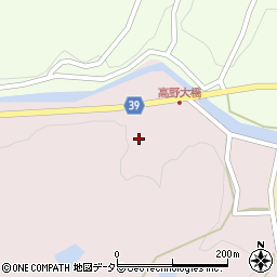 広島県庄原市高野町中門田119周辺の地図