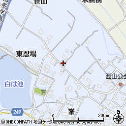 愛知県大府市長草町螢ケ脇6周辺の地図