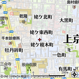 京都府京都市上京区姥ケ榎木町830周辺の地図