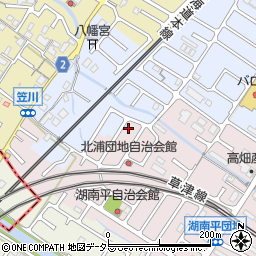 滋賀県栗東市下鈎1232-18周辺の地図