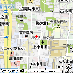 京都府京都市上京区御三軒町47周辺の地図