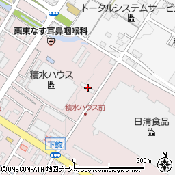 滋賀県栗東市下鈎656周辺の地図
