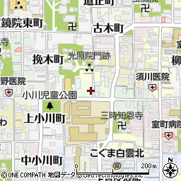 京都府京都市上京区西大路町74-3周辺の地図