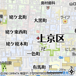 京都府京都市上京区蛭子町664周辺の地図