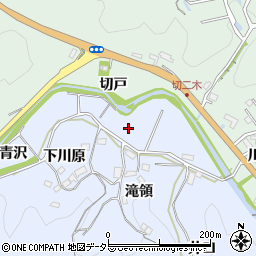 愛知県豊田市下山田代町内沼周辺の地図