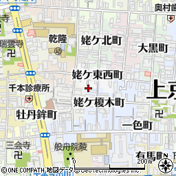 京都府京都市上京区姥ケ榎木町828周辺の地図