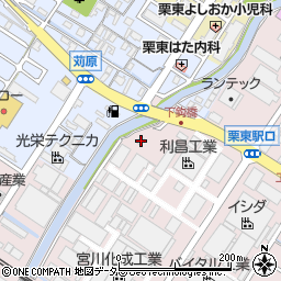 滋賀県栗東市下鈎1149周辺の地図