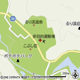 京都府南丹市園部町大河内広谷周辺の地図