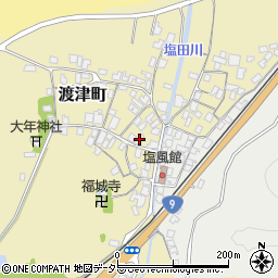 島根県江津市渡津町1353周辺の地図