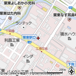 滋賀県栗東市下鈎917周辺の地図