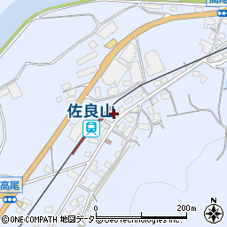 岡山県津山市高尾598周辺の地図
