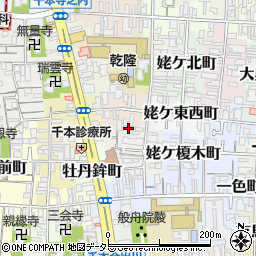 京都府京都市上京区桐木町880周辺の地図