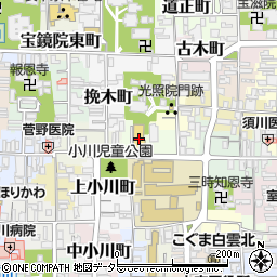京都トヨタ自動車株式会社　中央店周辺の地図