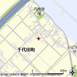 三重県四日市市千代田町周辺の地図