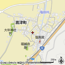 島根県江津市渡津町1354周辺の地図