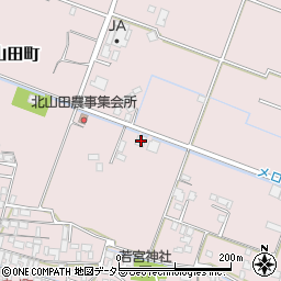 滋賀県草津市北山田町2556周辺の地図