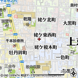 京都府京都市上京区姥ケ東西町619周辺の地図