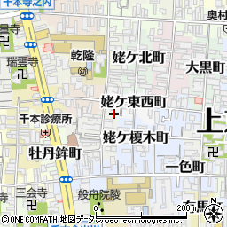 京都府京都市上京区姥ケ東西町617周辺の地図