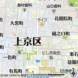 京都府京都市上京区伊佐町208周辺の地図