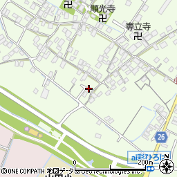 滋賀県草津市下笠町1475-6周辺の地図