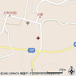 島根県大田市大代町大家1681周辺の地図