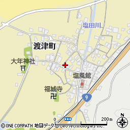 島根県江津市渡津町1361周辺の地図