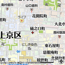 京都府京都市上京区硯屋町267周辺の地図