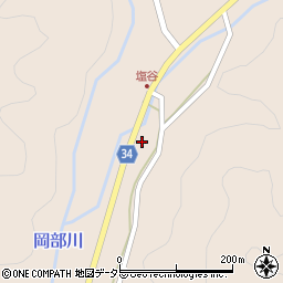 兵庫県神崎郡市川町上牛尾1138周辺の地図