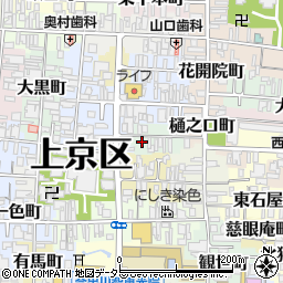 京都府京都市上京区硯屋町周辺の地図