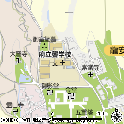京都府立聾学校周辺の地図