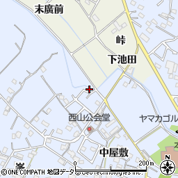 愛知県大府市長草町螢ケ脇74周辺の地図