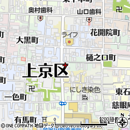 京都府京都市上京区伊佐町206周辺の地図