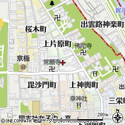京都府京都市上京区毘沙門横町366周辺の地図