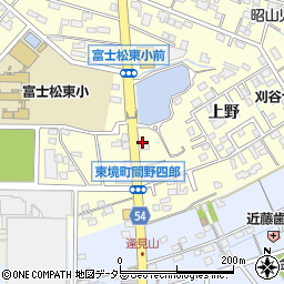 愛知県刈谷市東境町上野25周辺の地図