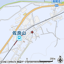 岡山県津山市高尾182周辺の地図