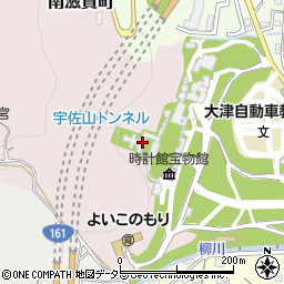 近江神宮周辺の地図