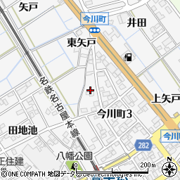 愛知県刈谷市今川町3丁目周辺の地図
