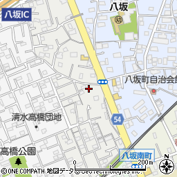 静岡県静岡市清水区八坂西町11-6周辺の地図