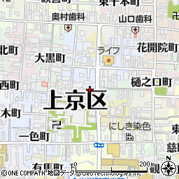 京都府京都市上京区伊佐町205周辺の地図