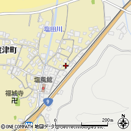 島根県江津市渡津町1441-1周辺の地図