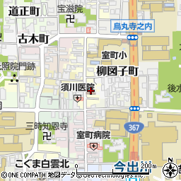 俵屋吉富周辺の地図