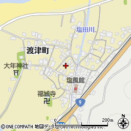 島根県江津市渡津町1355-2周辺の地図