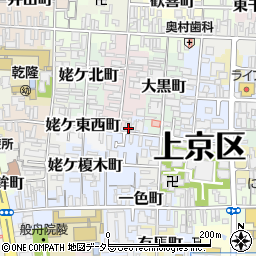 京都府京都市上京区蛭子町651周辺の地図